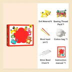 DIY sewing kit for children – Creative crafting with cute animal motifs