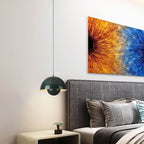 AuraLuxe LED Pendant Lamp | Modern Design | Dimmable Mood Light | Elegant Lighting for Dining Room & Living Room