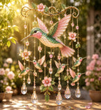 Graceful Hummingbird Wind Chime