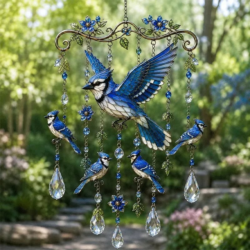 Graceful Hummingbird Wind Chime
