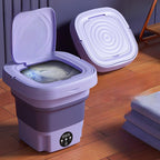 Mini-Collapse Washing Machine