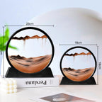 3D Hourglass Deep Sea Sand Landscape