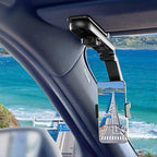Rotatable and retractable car phone holder