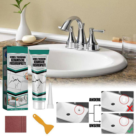 Quick-Drying Ceramic Repair Paste