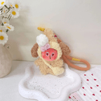 Handmade plush outfit for enchanting dolls