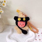 Handmade plush outfit for enchanting dolls