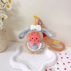 Handmade plush outfit for enchanting dolls