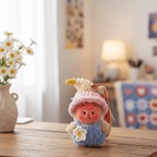 Handmade plush outfit for enchanting dolls