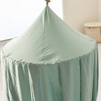 Elegant polyester canopy for a calm children's room