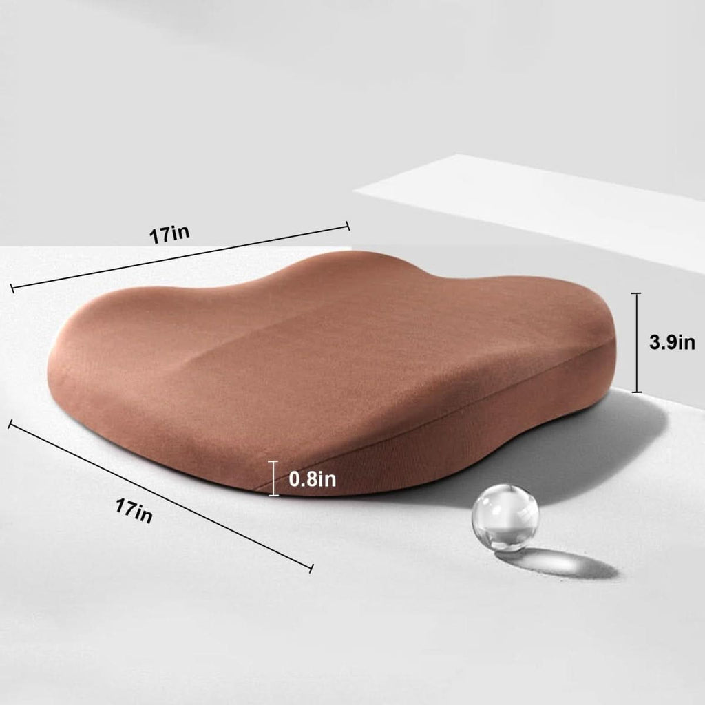 Ergonomic Car Seat Cushion for Better Visibility and Comfort