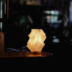 Elegant Desk Lamp with Dimming and Natural Wooden Base