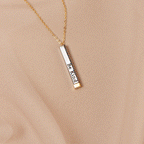 Be Kind...of a bi♡ch - Hidden Message Necklace