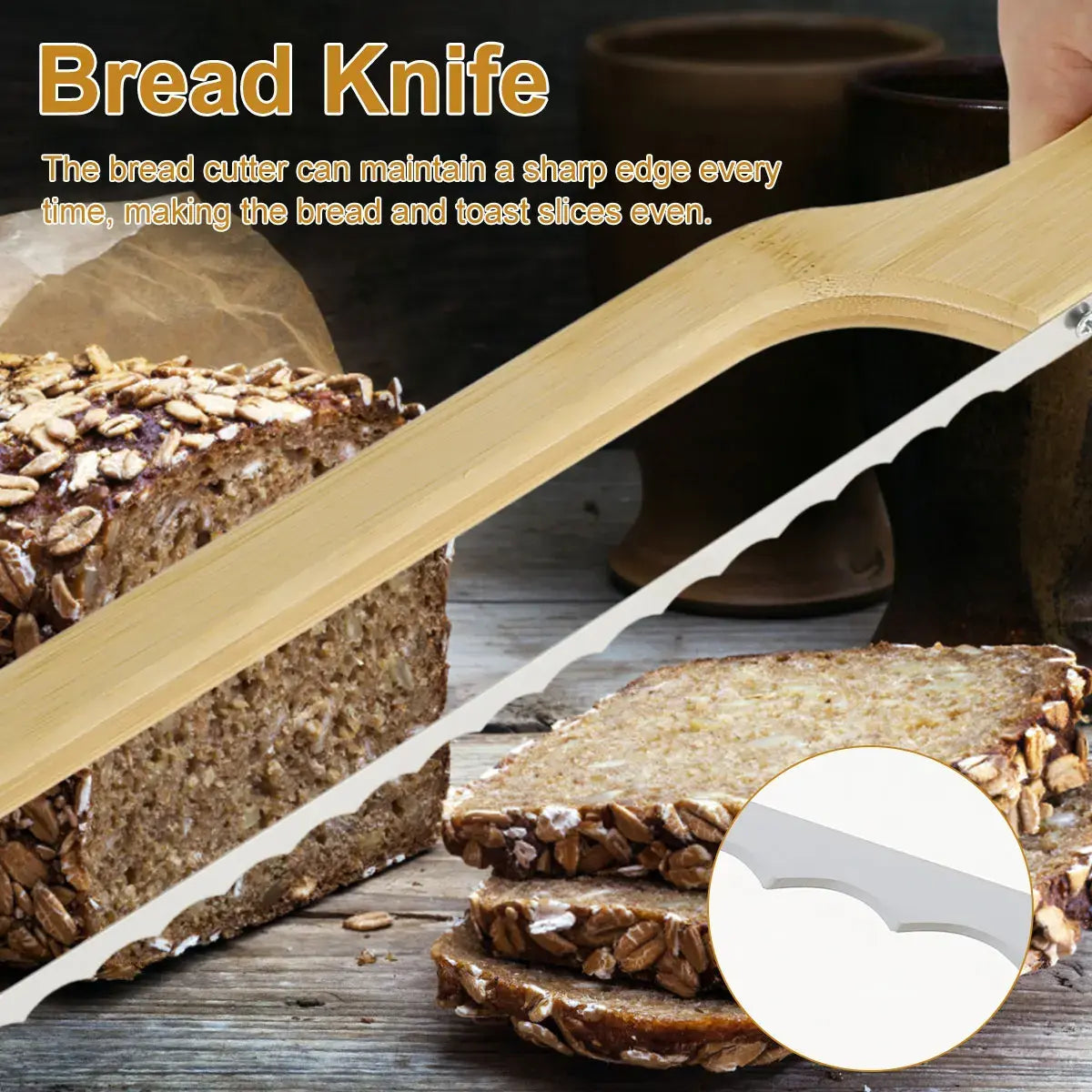 Perfect Bread Knife For Effortless Slicing
