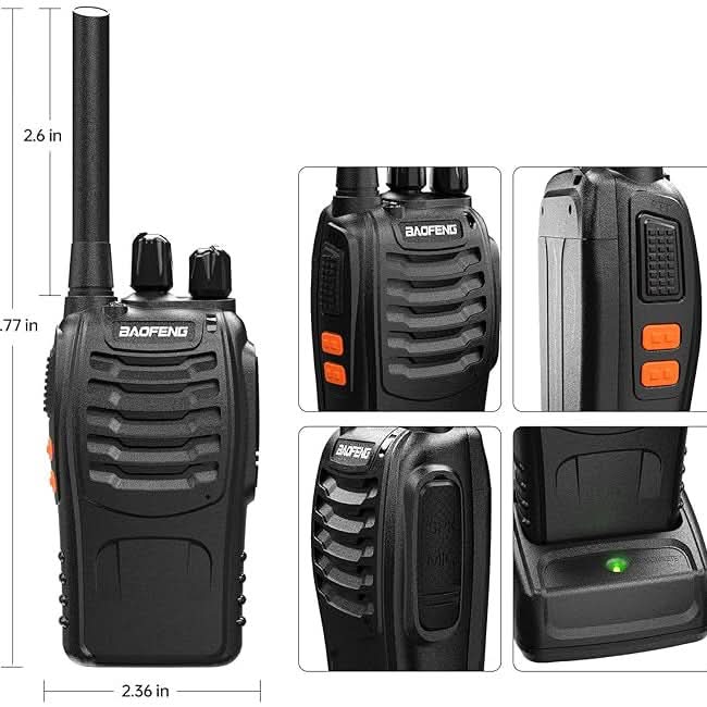 High-performance radio set (2 pieces)