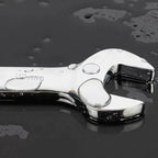 2-in-1 Ratchet Wrench with Flexible & Fixed Head Design