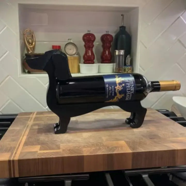 Dachshund Wine Bottle Holder – Unique, Decorative Wine Holder
