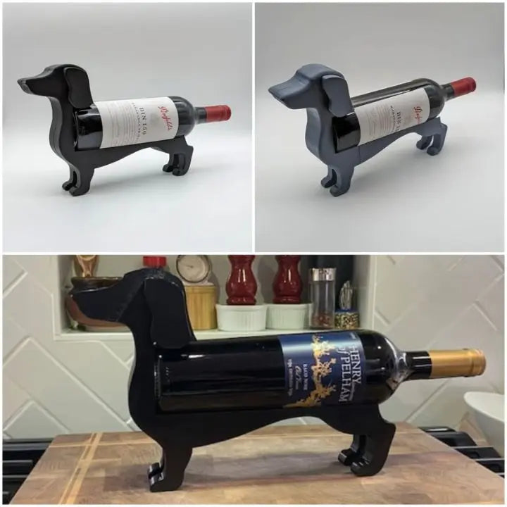 Dachshund Wine Bottle Holder – Unique, Decorative Wine Holder