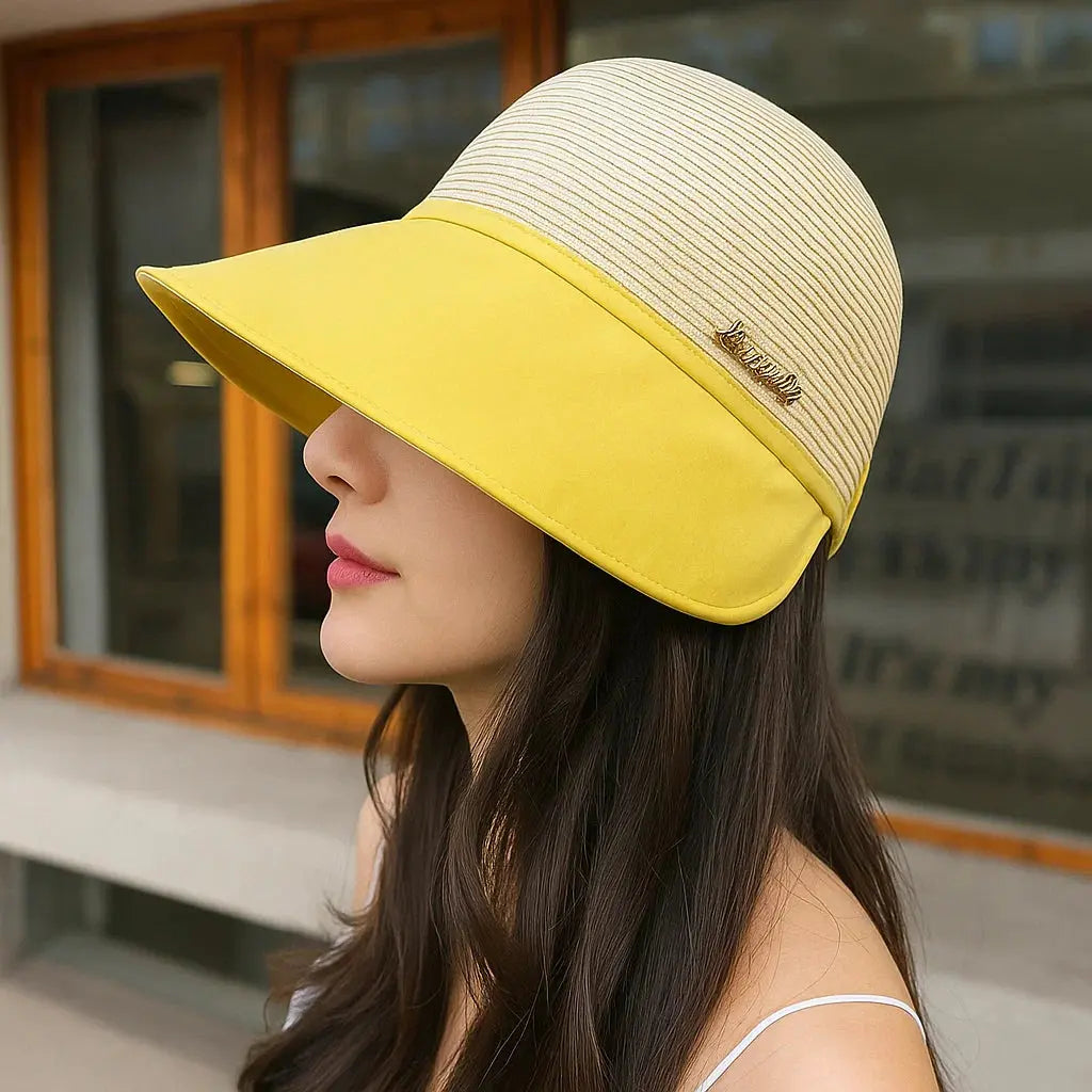 Women's Sun Hat with UV PRedection – Wide Brim & Breathable