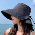 SUNNY | Women's Sun Hat for the Sun | Wide Brim UV Neck Protection | Solar Beach Hat Women