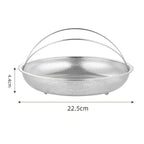 Stainless Steel Steamer with Handle – Healthy Cooking Made Easy