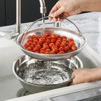 Stainless Steel Steamer with Handle – Healthy Cooking Made Easy