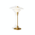 NordiGlow LED Table Lamp – Elegant glass design in Nordic style, dimmable lighting for office, living room or bedroom