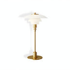 NordiGlow LED Table Lamp – Elegant glass design in Nordic style, dimmable lighting for office, living room or bedroom