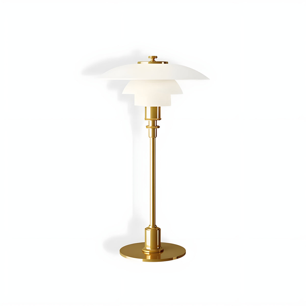 NordiGlow LED Table Lamp – Elegant glass design in Nordic style, dimmable lighting for office, living room or bedroom
