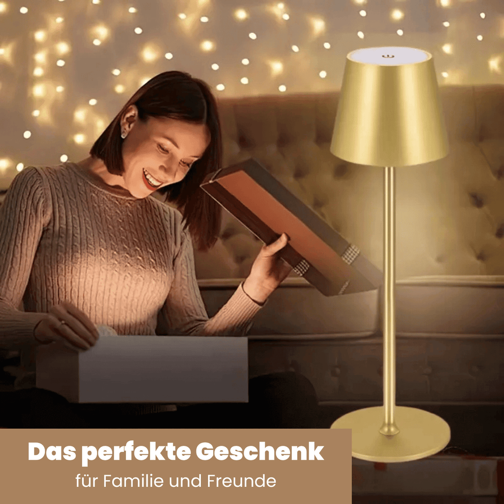 LED Table Lamp – Wireless, Touch Control & Dimmable Light