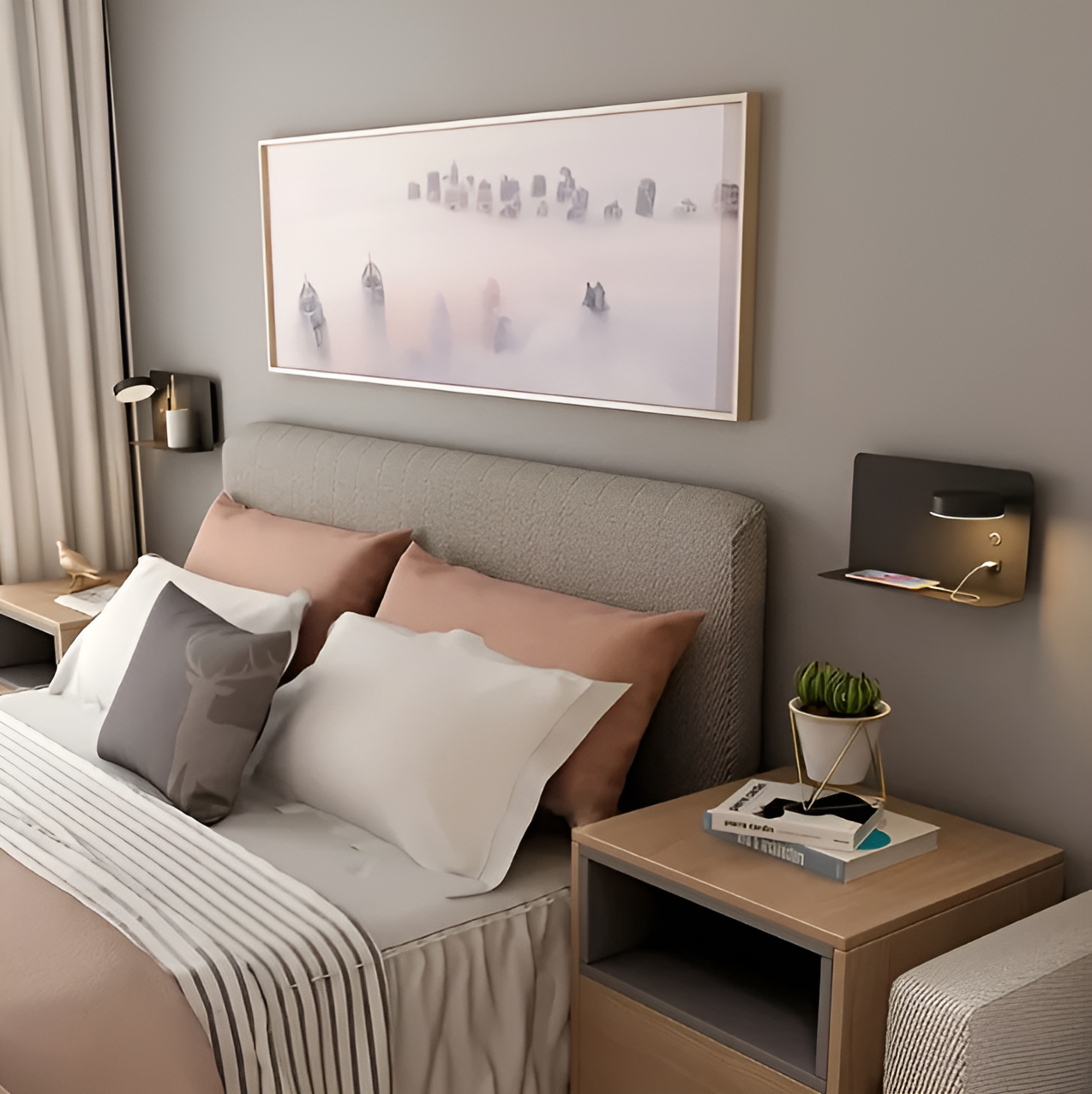 DazzleShelf Minimalist Rechargeable USB Night Light