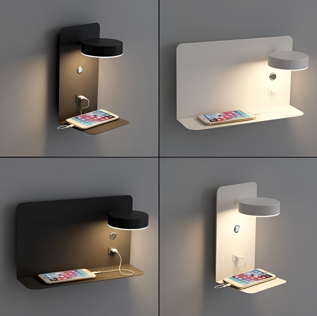 DazzleShelf Minimalist Rechargeable USB Night Light