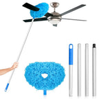 Ceiling Fan Dust Brush with Telescopic Pole – Effortless Cleaning of High Areas