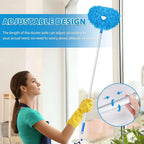 Ceiling Fan Dust Brush with Telescopic Pole – Effortless Cleaning of High Areas