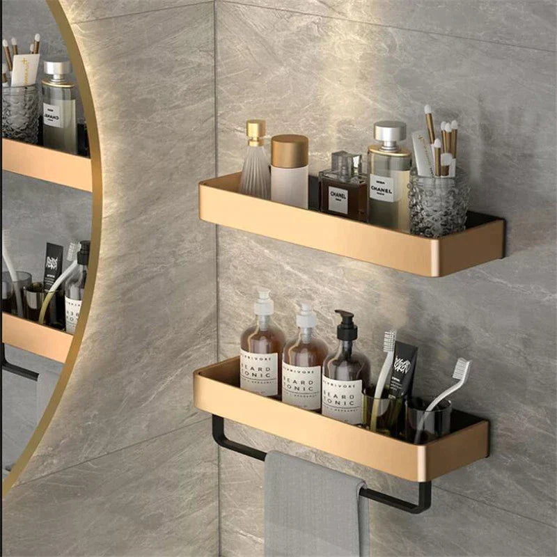 DecoShelf | modern wall shelf wood for bathroom