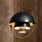 Modern Danish Iron Pendant Lamp – Minimalist Industrial Design for Dining Room and Living Room