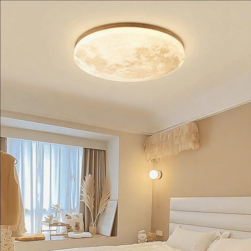Moon Round | Minimalist LED Ceiling Light
