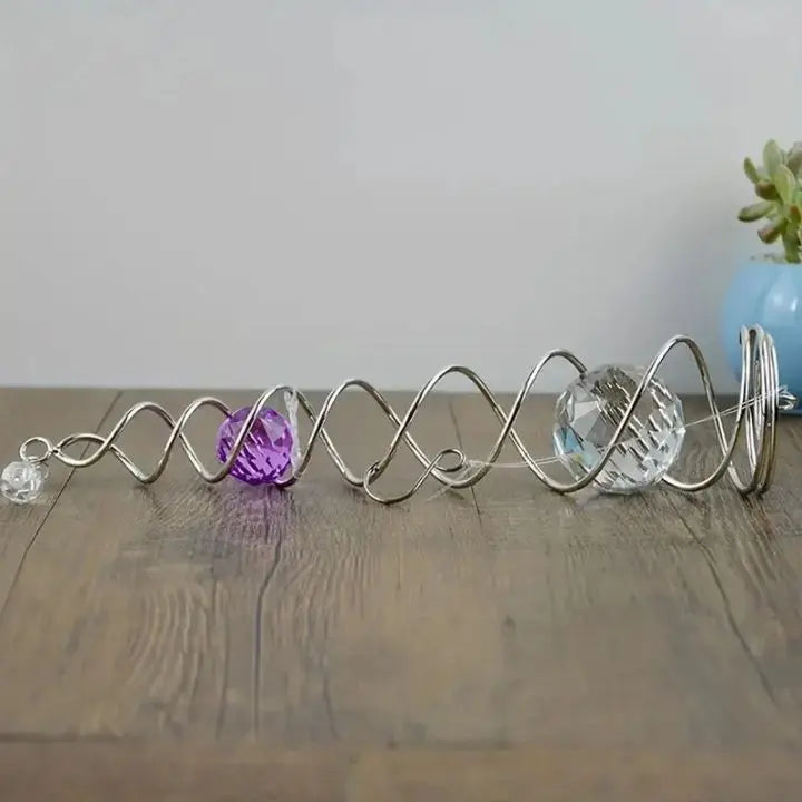 Decorative Spiral | Magical Wind Catcher for Garden & Balcony