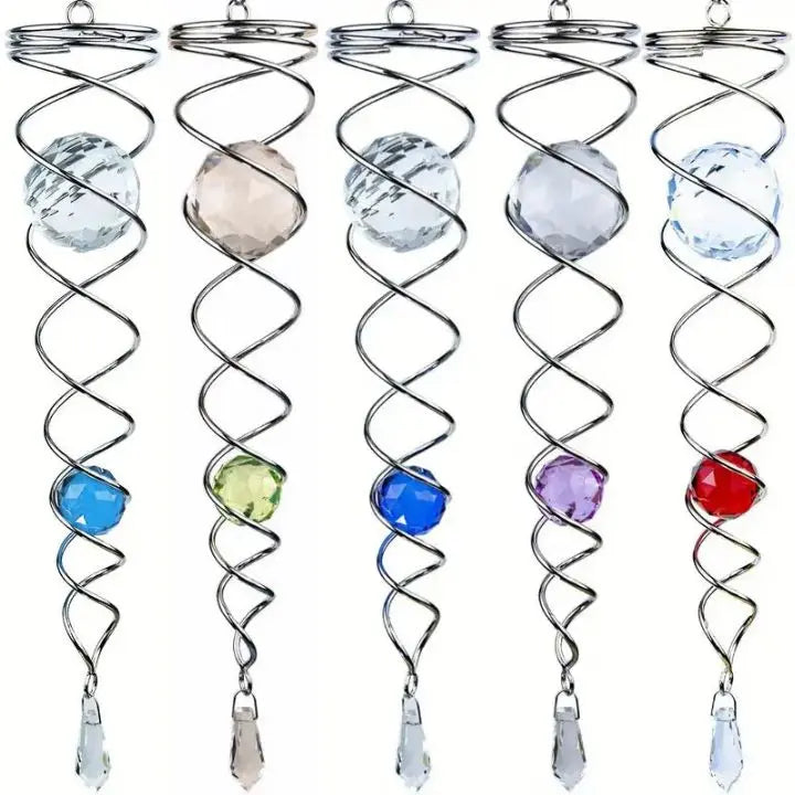 Decorative Spiral | Magical Wind Catcher for Garden & Balcony