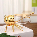 Decorative and practical bee-shaped honey jar