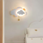 Children's room wall lamp, Playful design