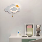 Children's room wall lamp, Playful design