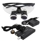 Dental Loupes Magnifier with & LED Headlight for Precision Work