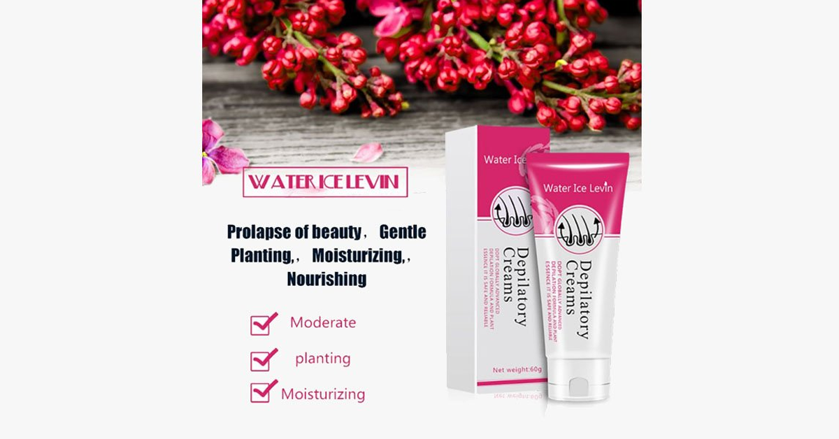 Depilation-Disappearance Cream – Reduce hair growth on your body