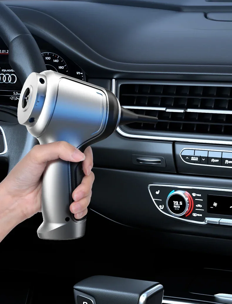 Powerful Cordless Mini Vacuum Cleaner – Lightweight for Car and Home