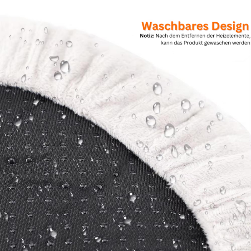 Fluffy heated foot warmers | Cozy heated foot cushion