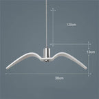 Modern Designer Bird Light – Creative Pendant Light for Living Room or Dining Room