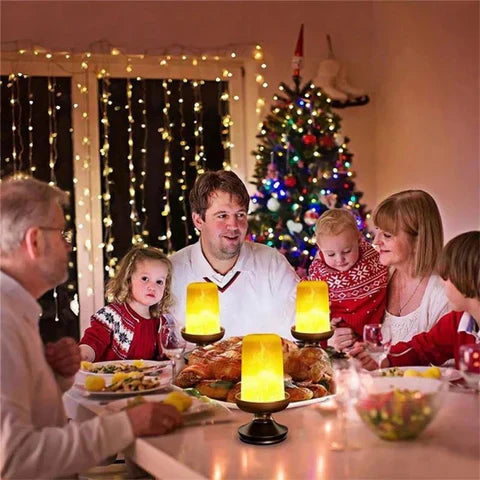 FlameGlow LED Lamp – Flickering Flame Effect for Warm and Cozy Atmosphere