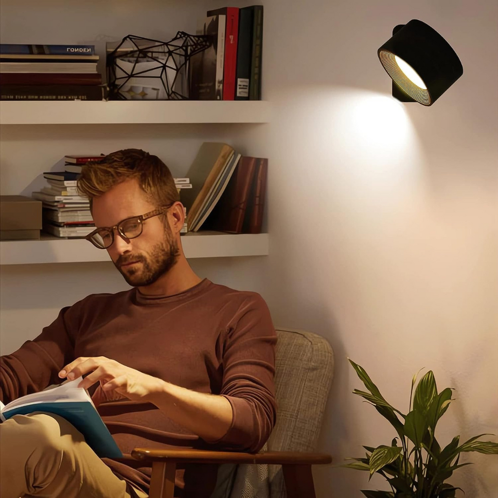 FlexiLamp – Cordless rechargeable 360° wall lamp