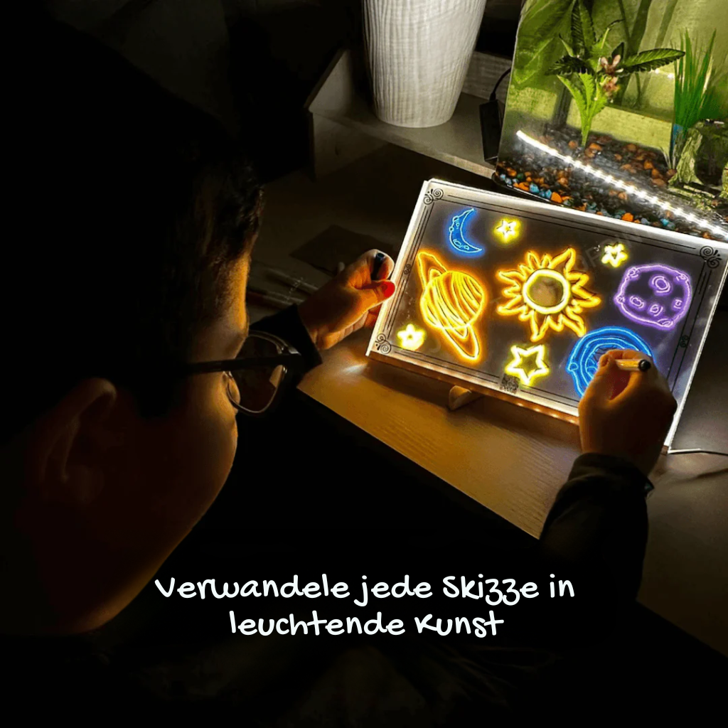 LumiArt LED sign board | Creative drawing board for brilliant artworks
