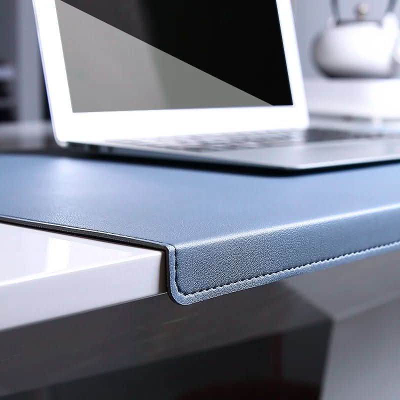 Ergonomic PU Leather Desk Pad with Wrist Support